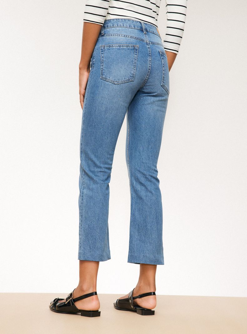 Jeans Variedad de Lavados Denim Tiro Medio-1