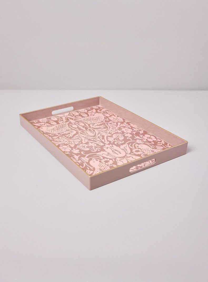 Bandeja Nouveau 35x48 cm Rosado-0
