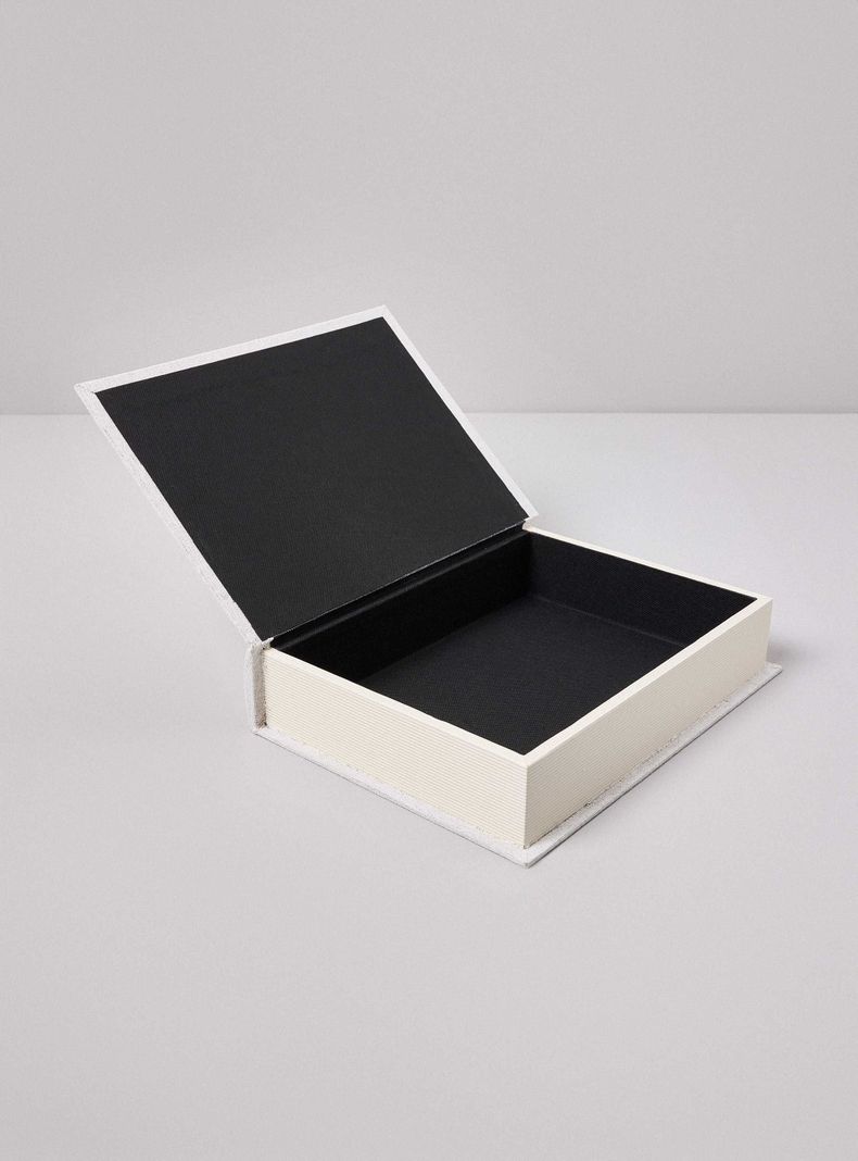 Libro Decorativo Gris L-2