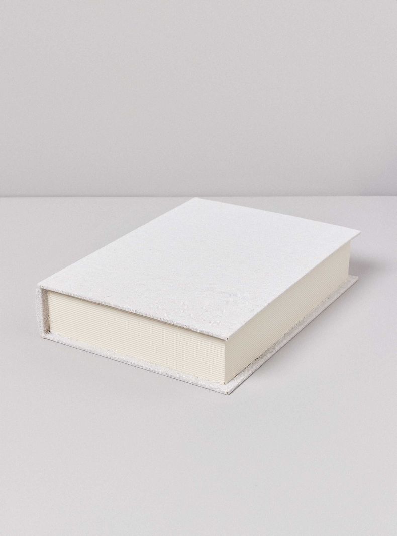 Libro Decorativo Gris L-1