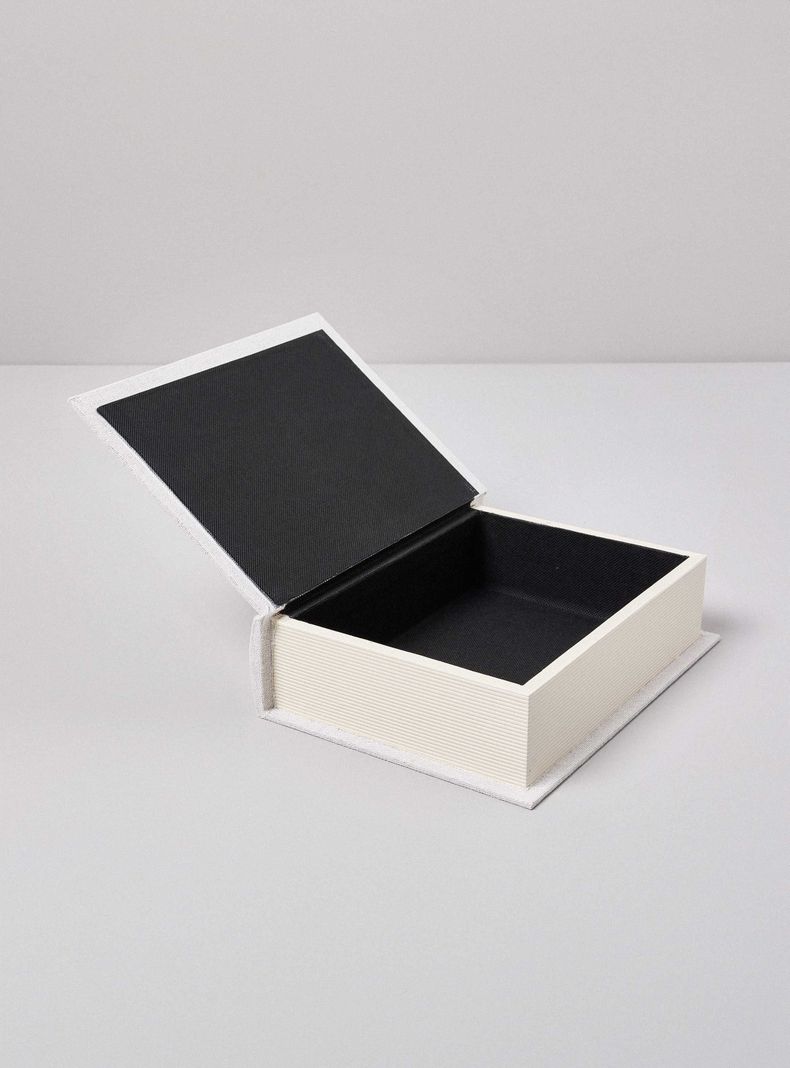 Libro Decorativo Gris M-2