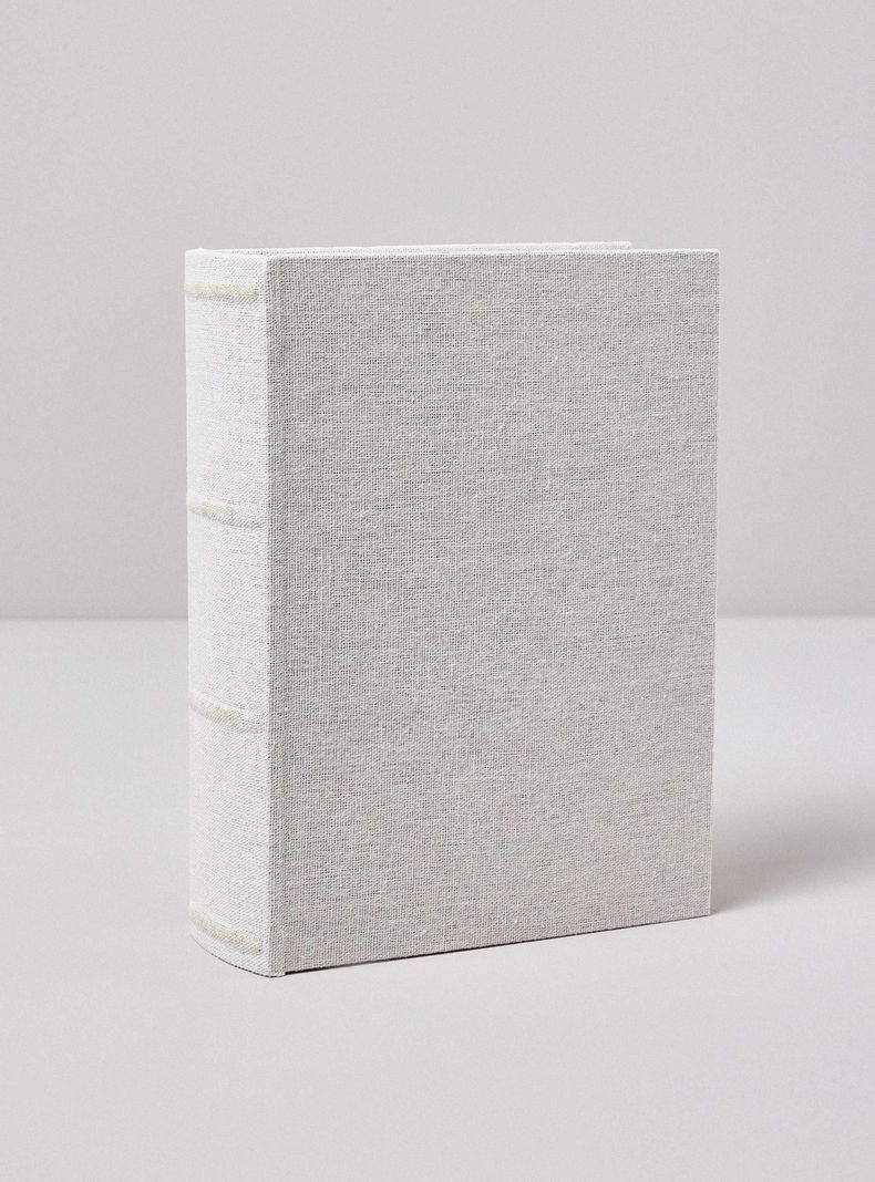 Libro Decorativo Gris M-0