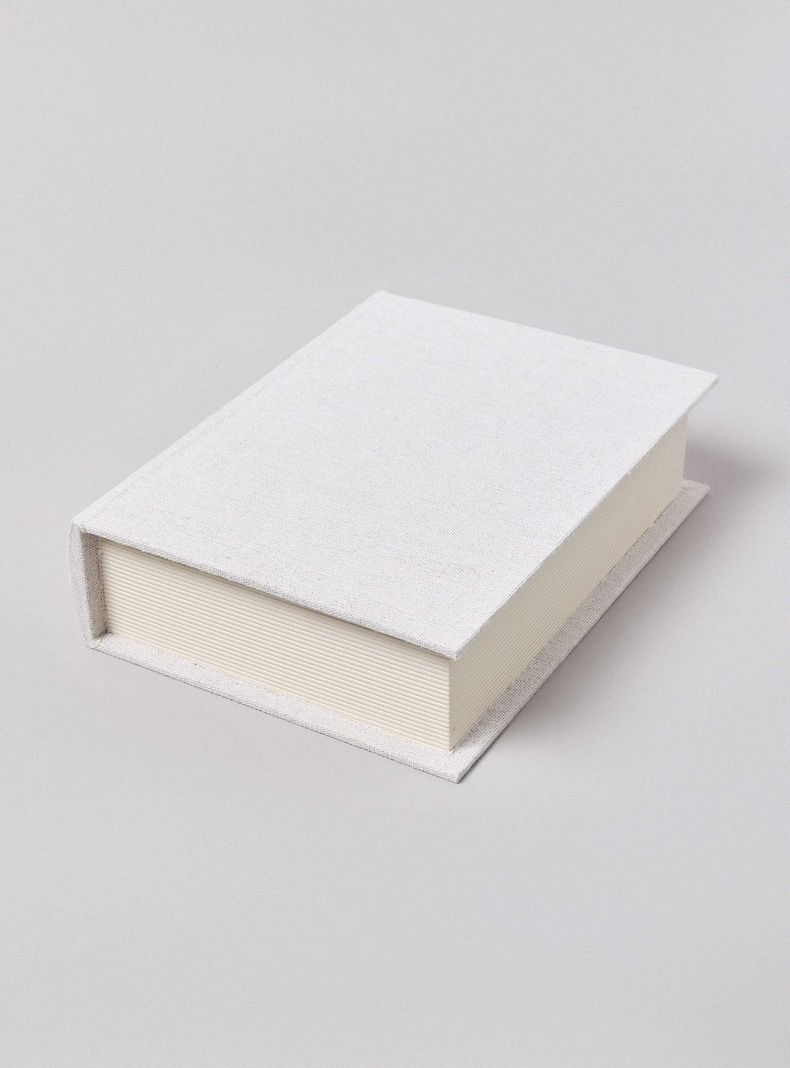 Libro Decorativo Gris M-1