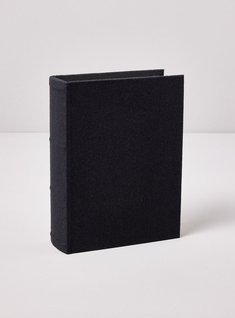 Libro Decorativo Negro M-0