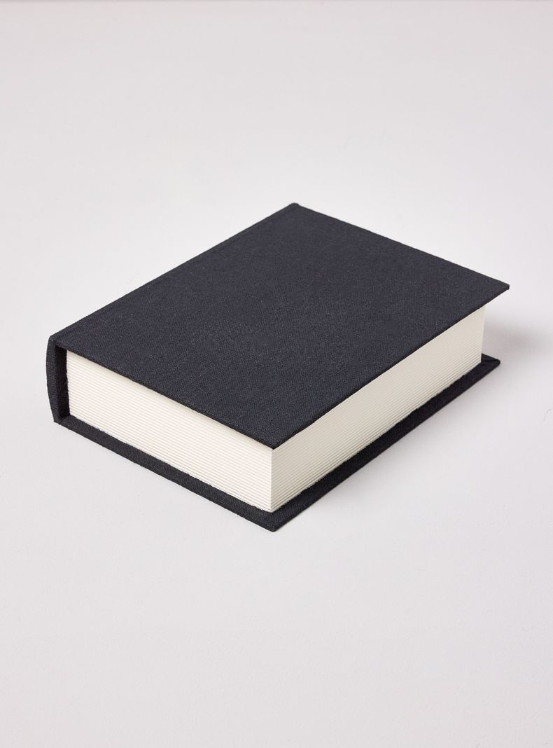 Libro Decorativo Negro M-1