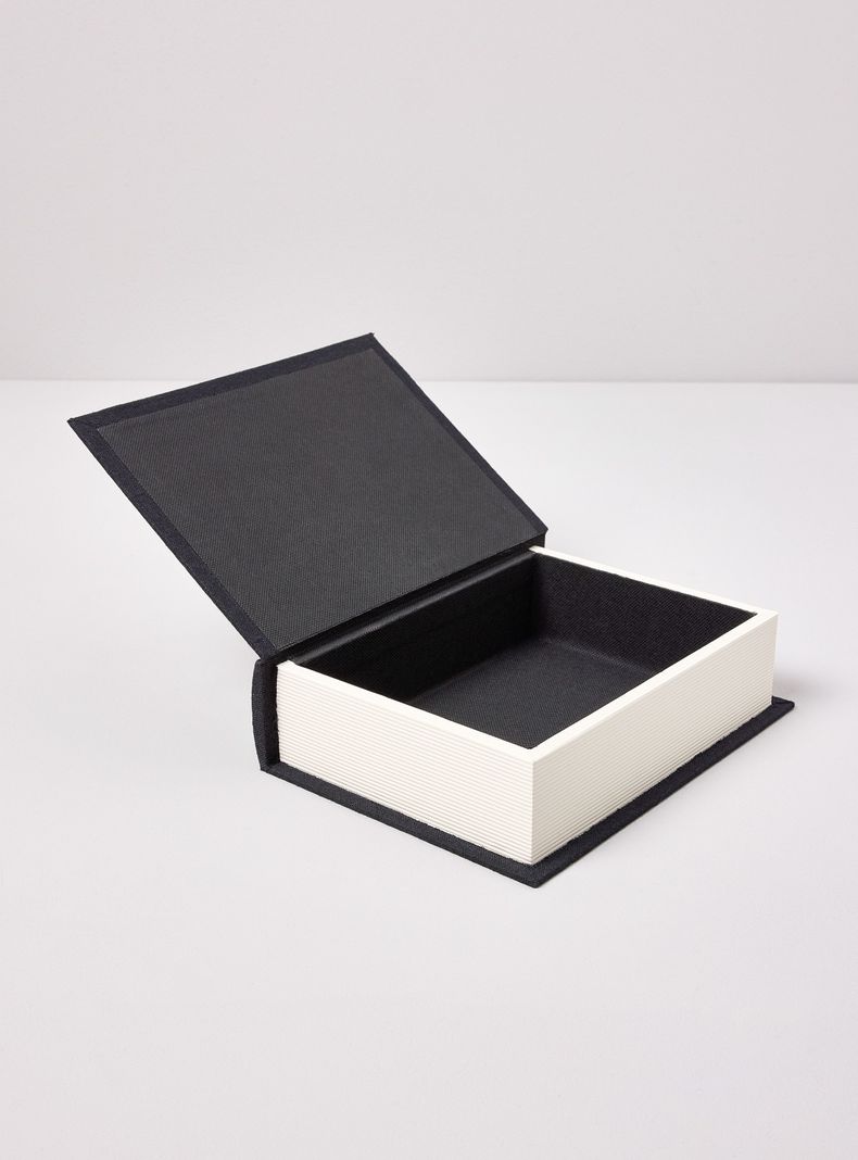 Libro Decorativo Negro M-2
