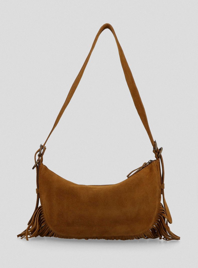 Cartera de Cuero con Flecos María Pombo-2
