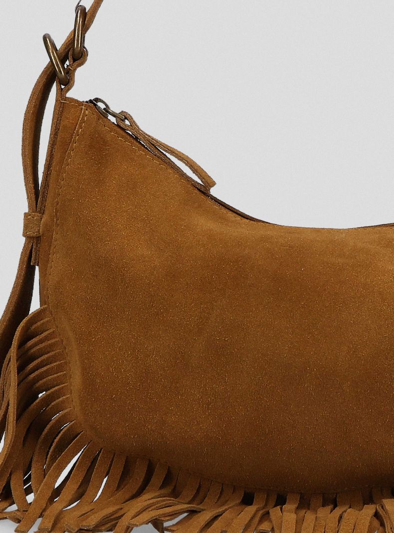 Cartera de Cuero con Flecos María Pombo-4