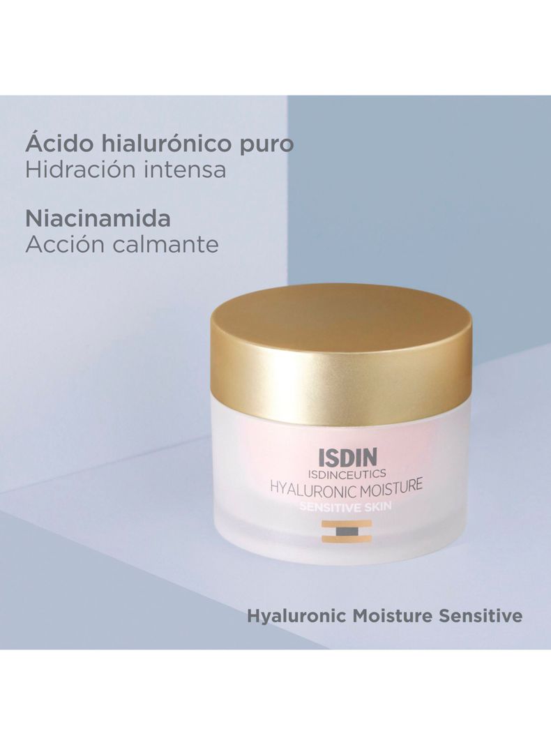 Set Rutina Hidratante Hyaluronic Moisture Sensitive Skin 50 g Isdinceutics-2