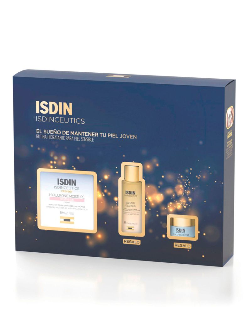 Set Rutina Hidratante Hyaluronic Moisture Sensitive Skin 50 g Isdinceutics-1