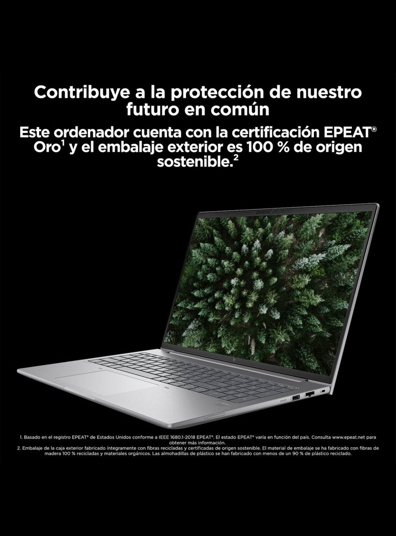 Notebook Zbook Power G11 Intel Core Ultra 7 155H Nvidia RTX 500 Ada 32GB RAM 1TB SSD 16" Windows 11 Pro 60 Hz-9