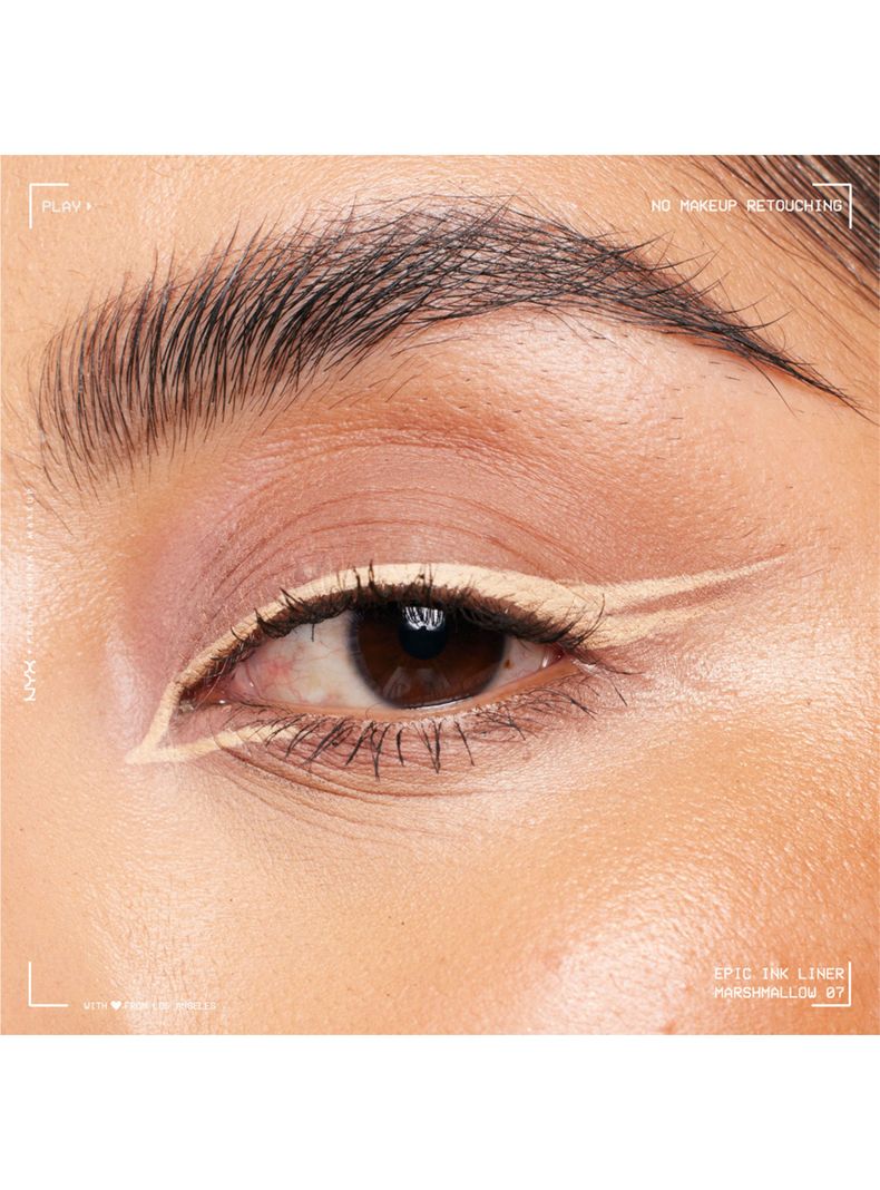 Delineador de Ojos Nyx Epic Ink Liner Marshmallow 1 ml-4
