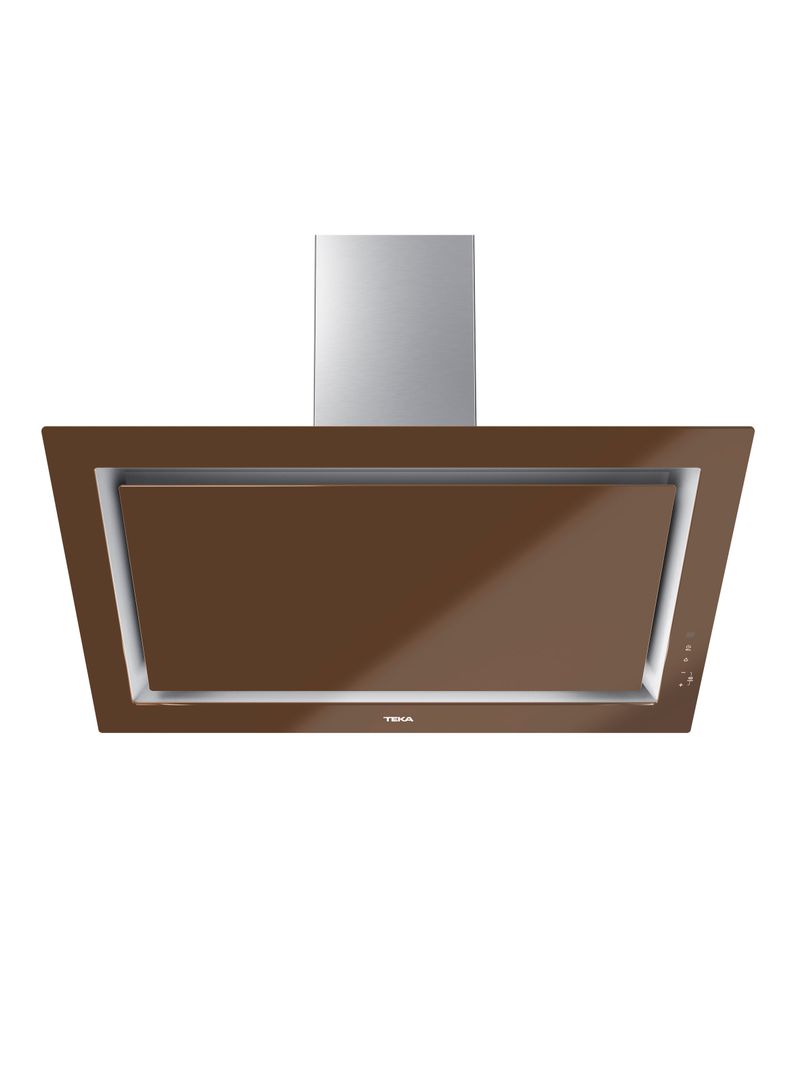 Campana Decorativa Vertical DLV 98660 TOS LB Cristal Café-0