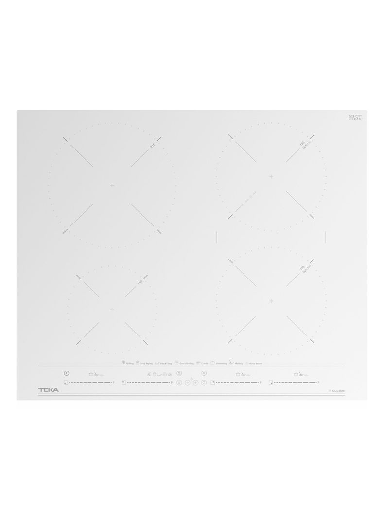 Encimera Inducción IZC 64630 WH Cristal Blanco-0
