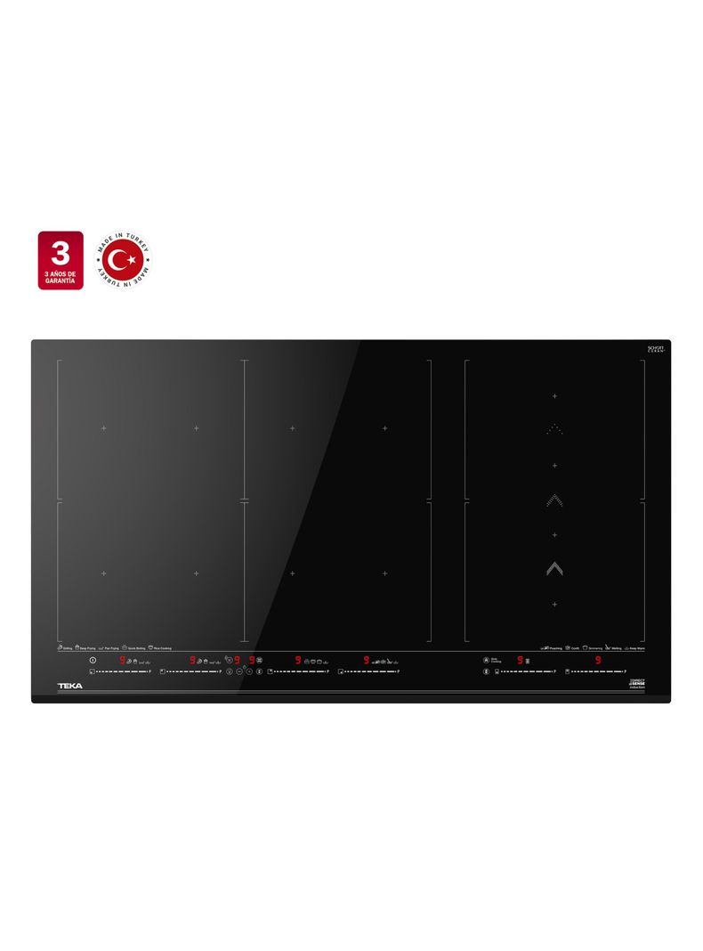 Encimera Inducción IZF 99700 BK Cristal Negro-2