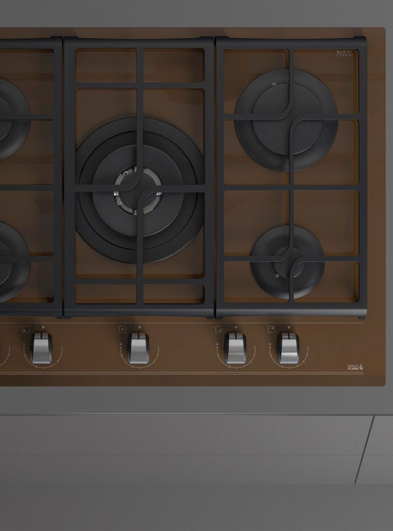 Cocina Cristal Gas GZC 75330 XBB LB Café-4