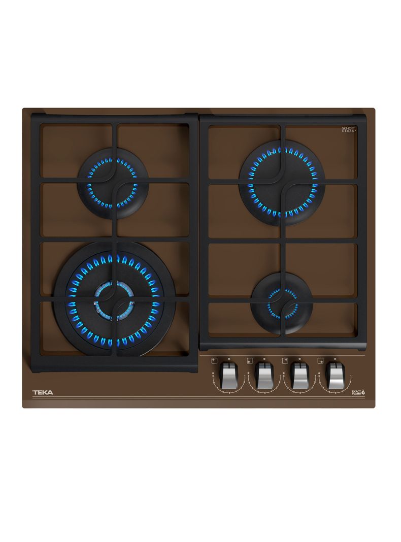 Cocina Cristal Gas GZC 64320 XBB LB Café-0
