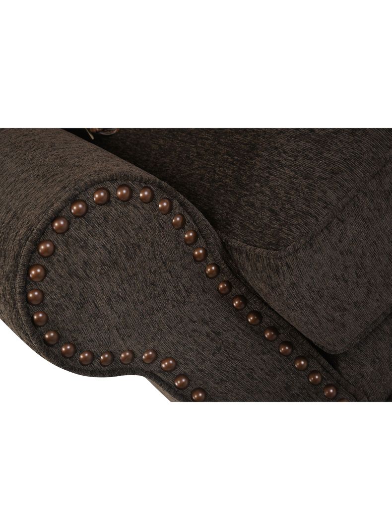 Sofá Florida 3C Chenille Chocolate-4