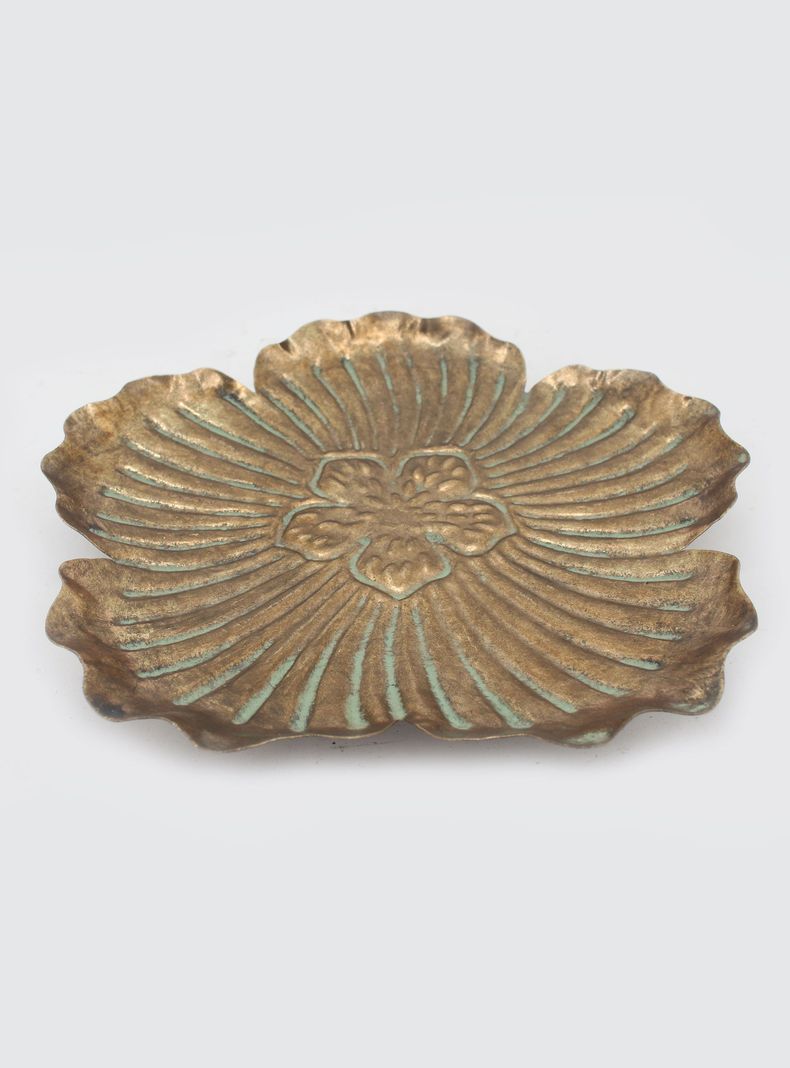 Plato Decorativo Flor 26 cm-1
