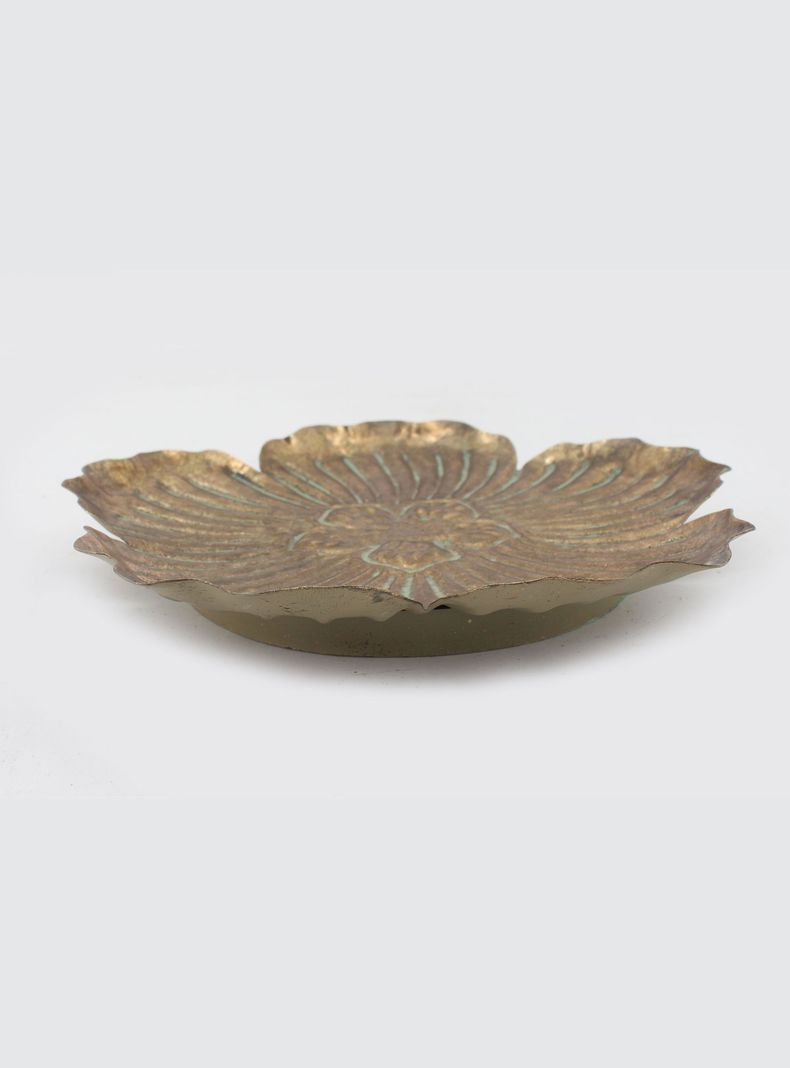 Plato Decorativo Flor 26 cm-0