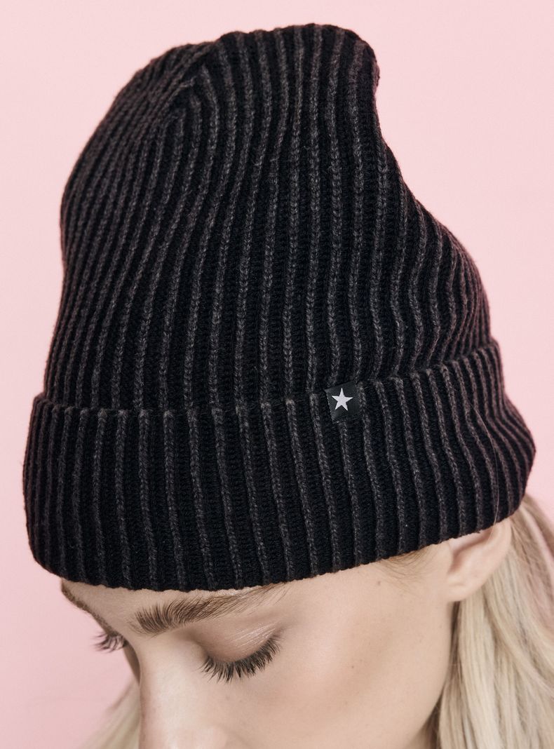 Gorro Tejido con Forro Micropolar-1
