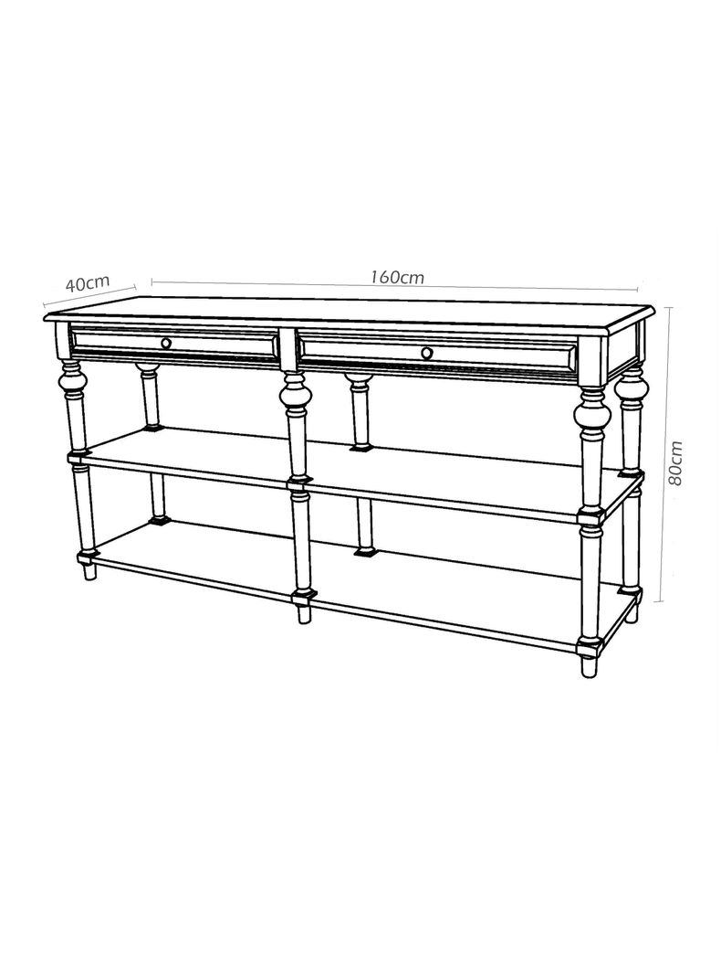 Arrimo Legend 160x40 cm-1