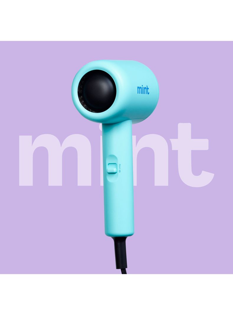Secador de Pelo Portátil Essencial ionic Turquesa-7