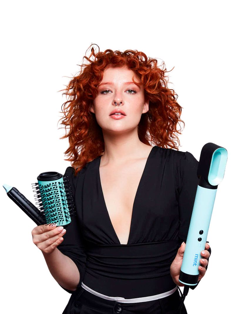 Secador de Pelo Multistyler 4 en 1 Turquesa-4