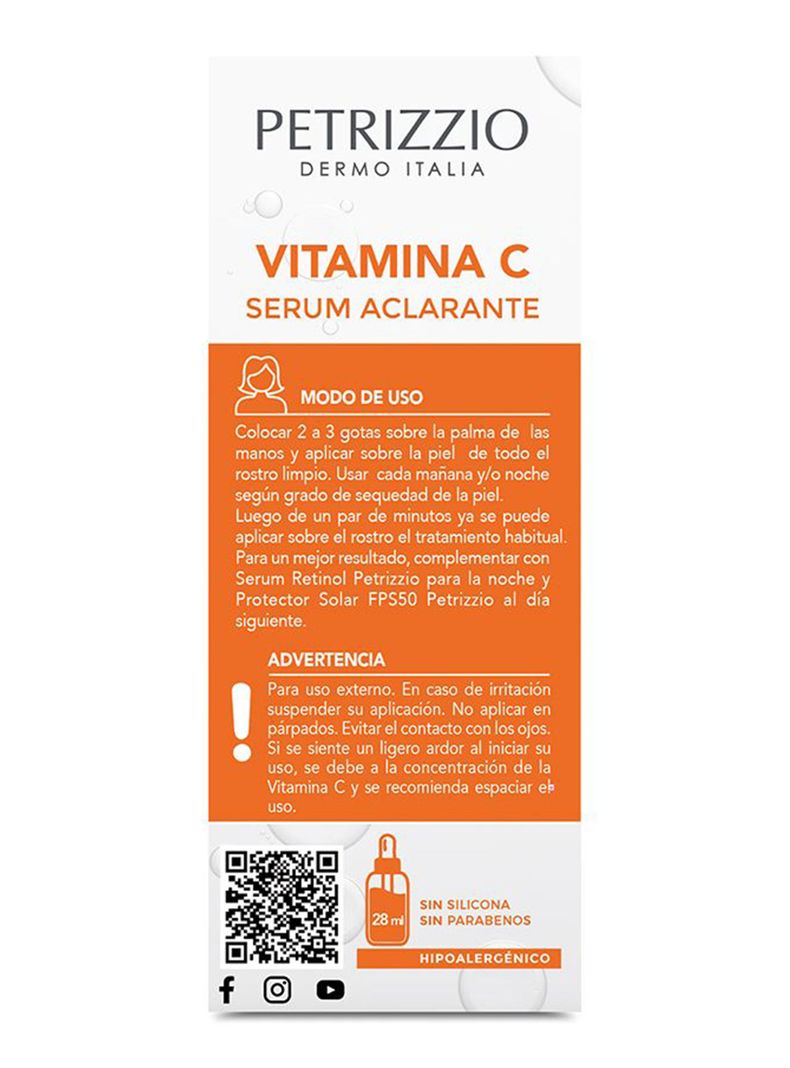 Serum Aclarante de Vitamina C al 5%-2