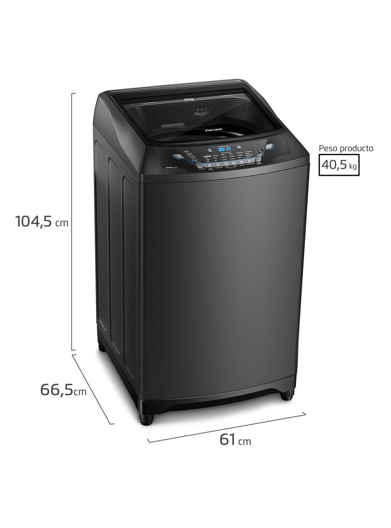 Lavadora Carga Superior 16 Kg Premium Care 16 Onix-1