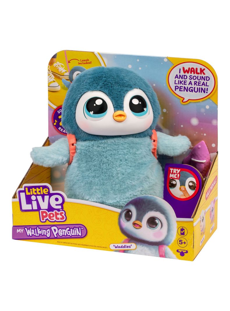 Peluche Little Live Pets Mi Mascota Pingüino