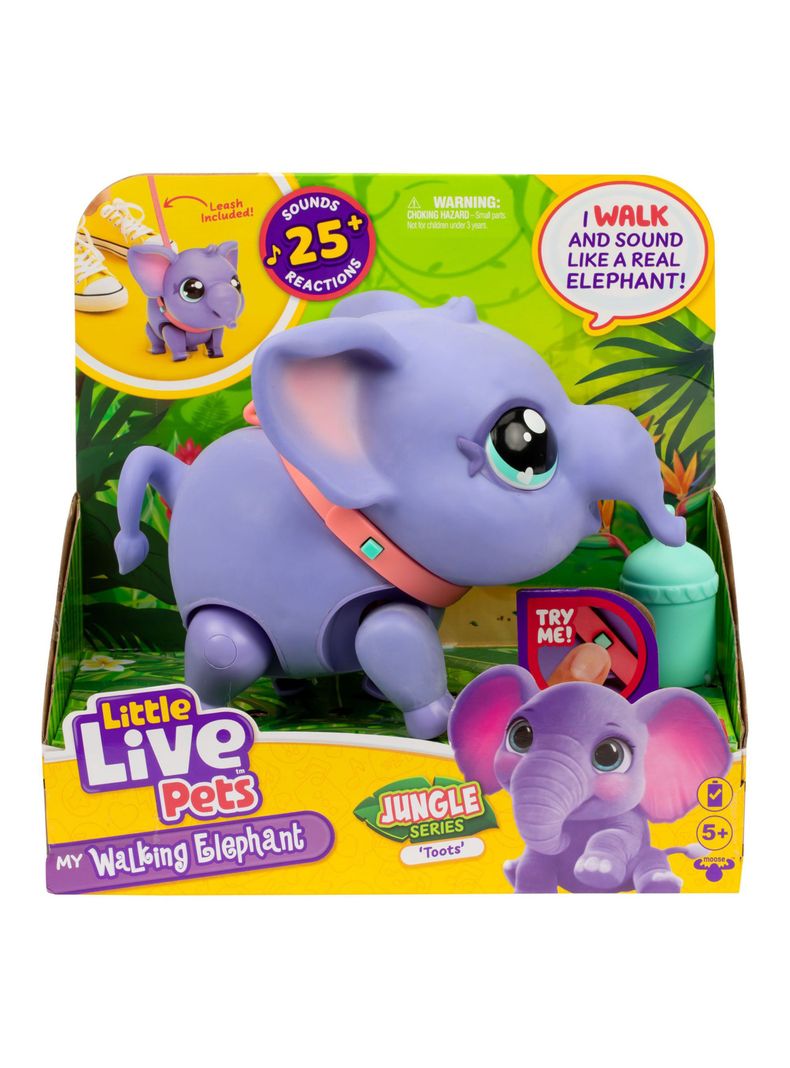 Robot Little Live Pets Saffari Mi Elefante Caminador-0