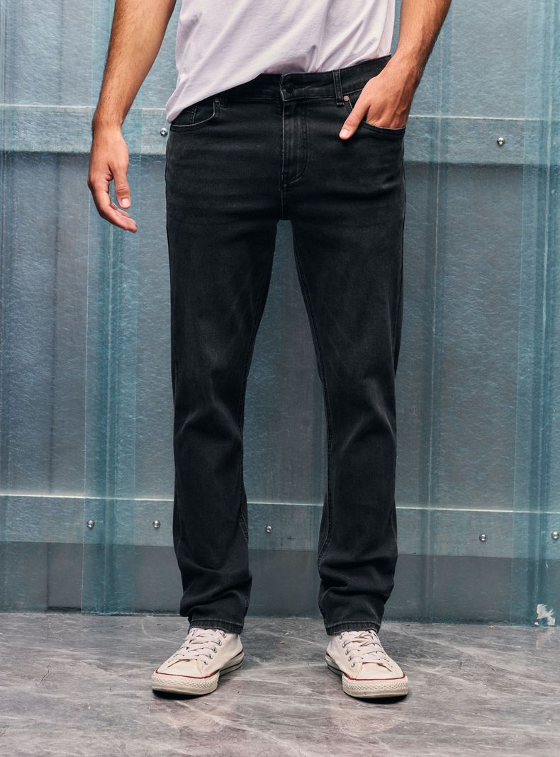 Jeans Lavado Skinny Fit-0