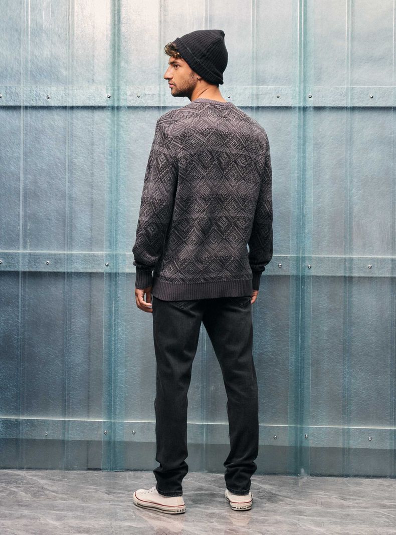 Sweater Diseño con Grecas-5