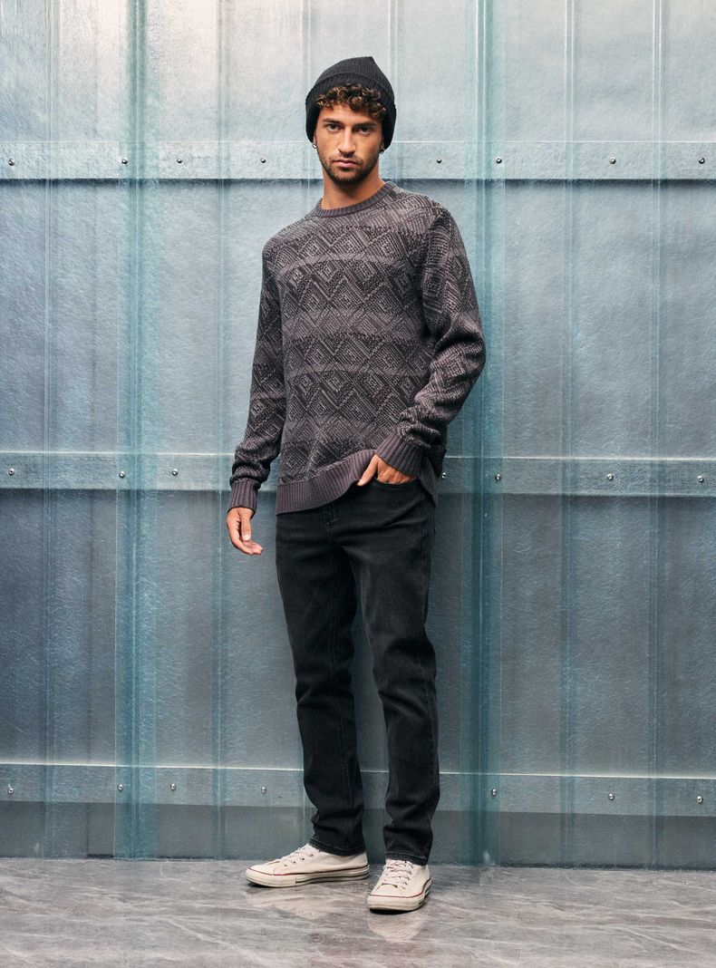 Sweater Diseño con Grecas-4