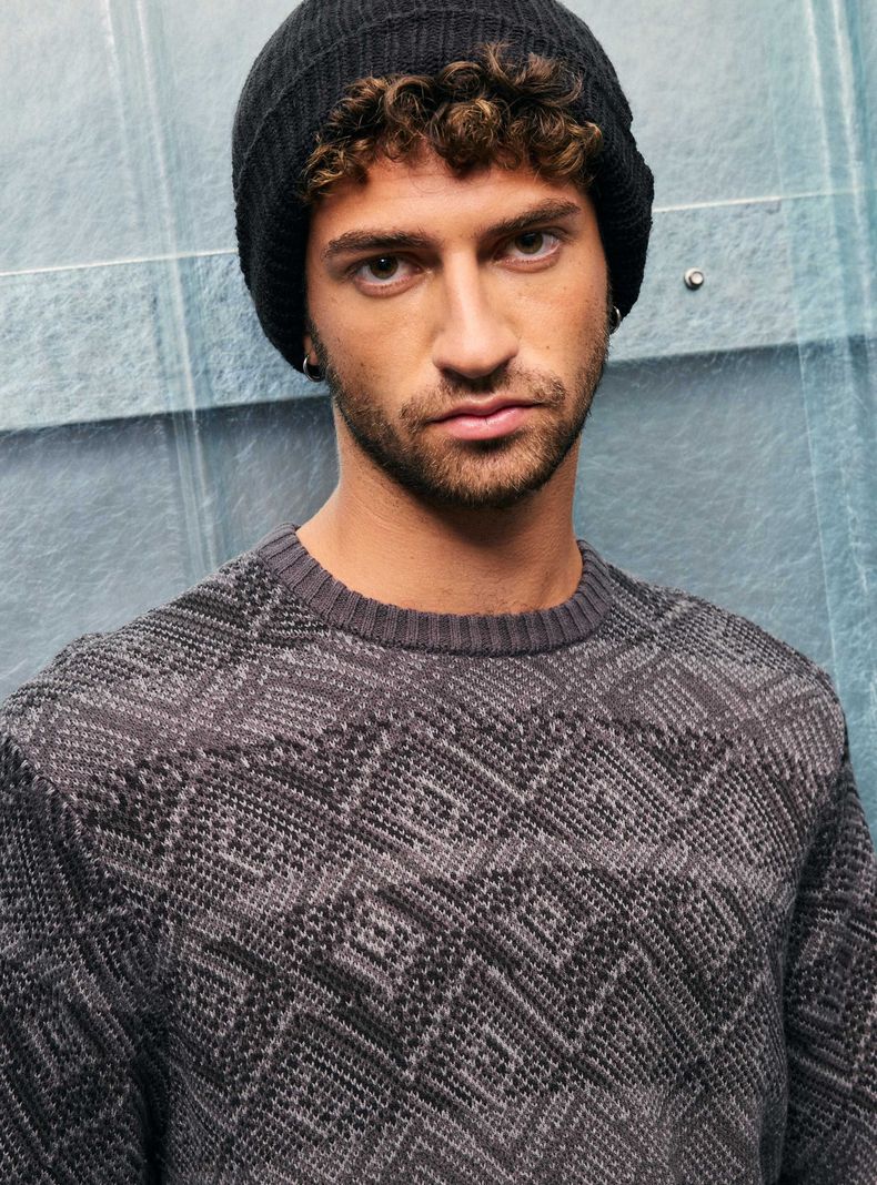 Sweater Diseño con Grecas-2