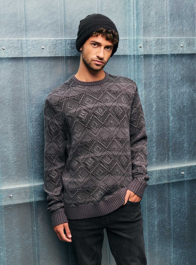 Sweater Diseño con Grecas-0