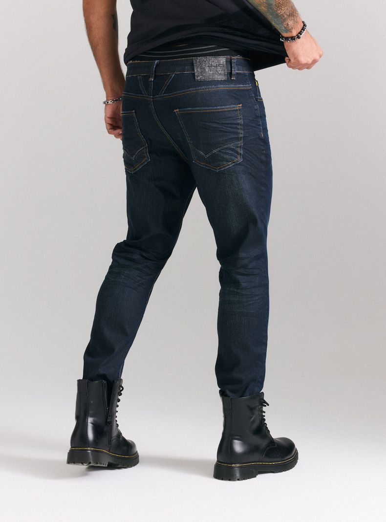 Jeans Lavado Contrastado Manchas Skinny Fit-1