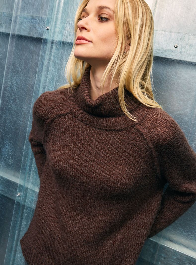 Sweater Tejido Cuello Alto-2