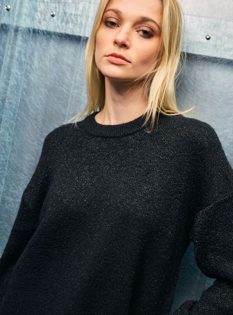 Sweater Tejido con Brillo-2