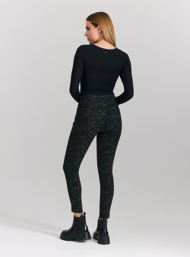 Body con Malla Interior Body Control Cut Out-5