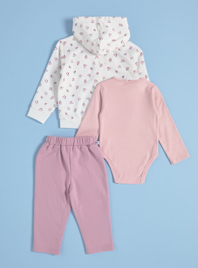 Conjunto de Jogger, Body y Polerón a Juego-2