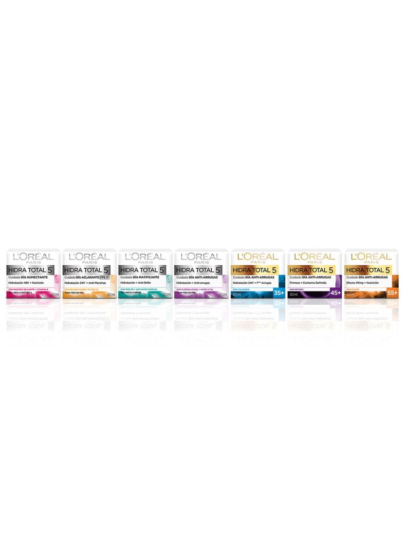 Crema Dermo Expertise L'Oréal Paris Humectante Ht5 Anti Arrugas 55-5