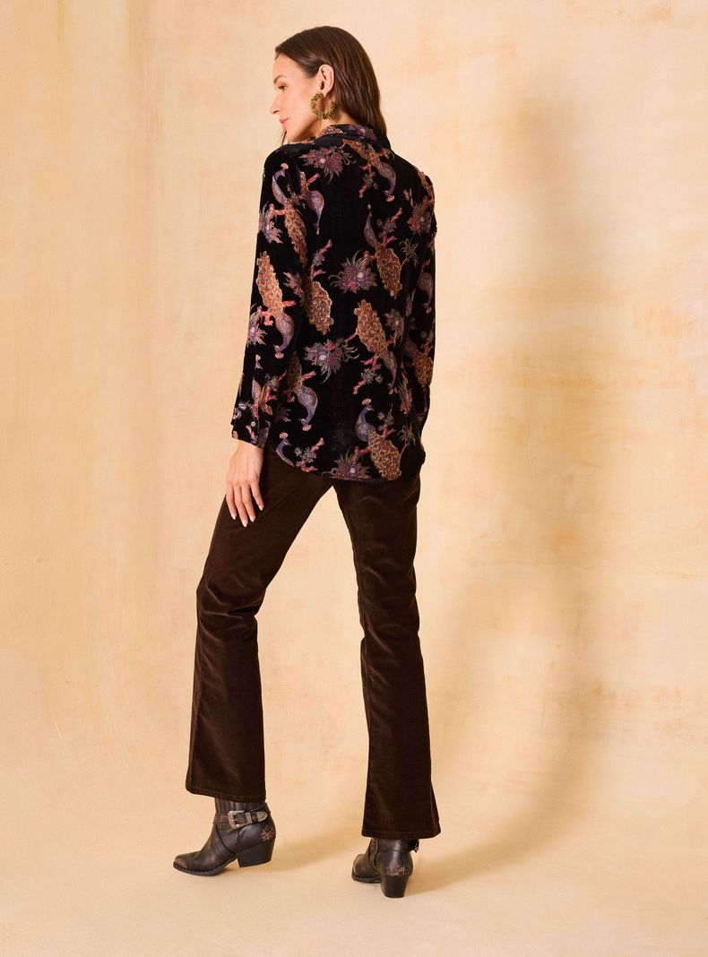Blusa Devoré Estampado-5