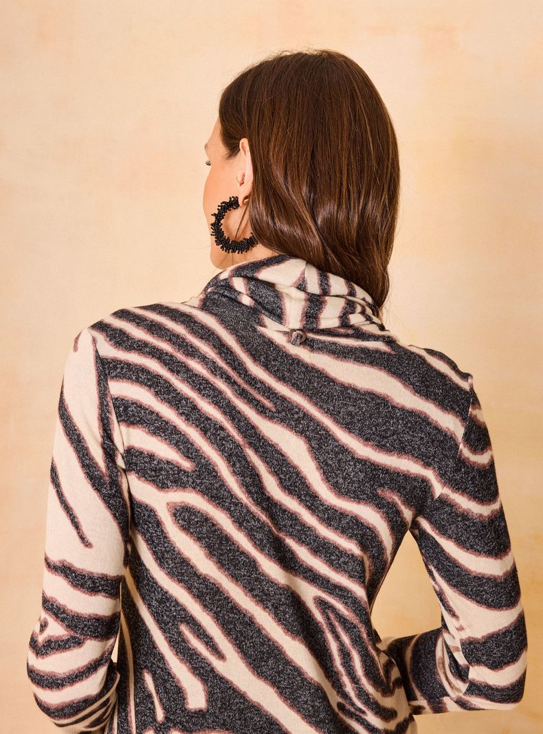 Polera Estampado Animal-3