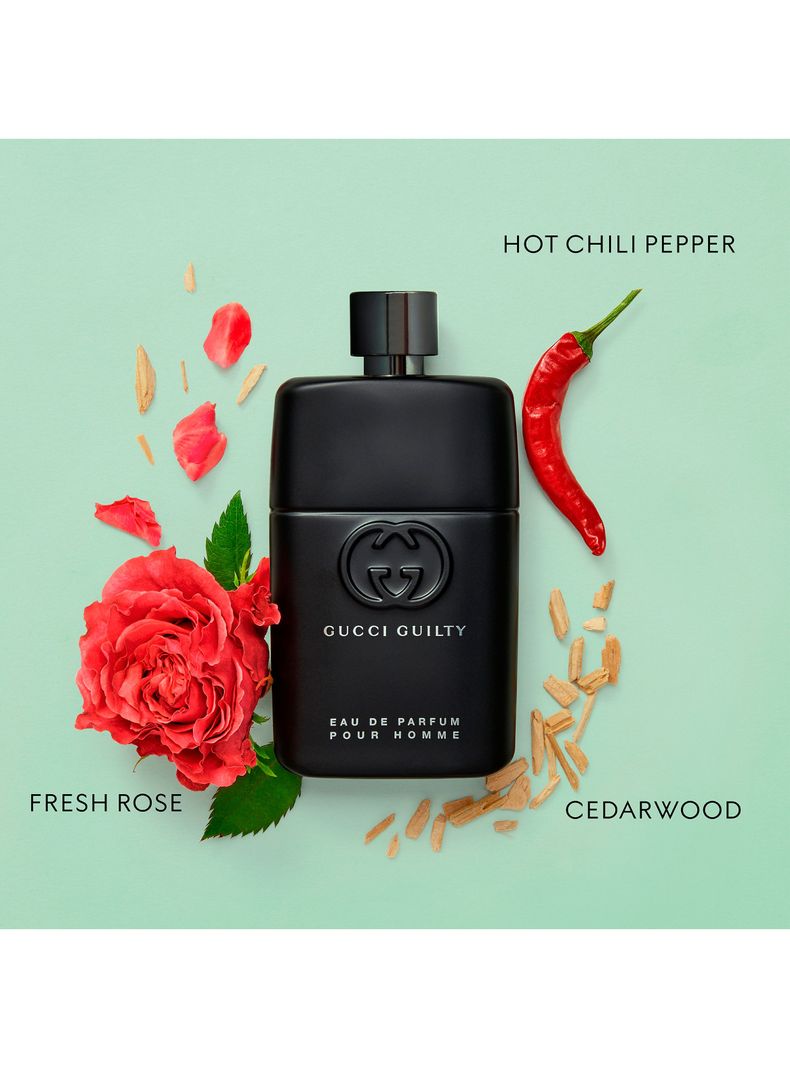 Set Perfume Guilty Pour Homme EDT Hombre 90 ml + Shower Gel 50 ml + Deostick 75 ml Gucci-1