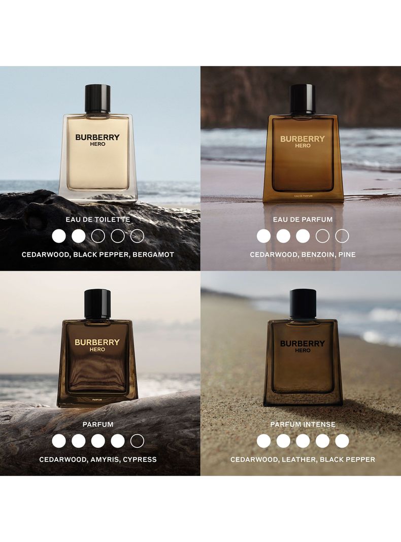 Set Perfume Hero Burberry EDP Hombre 100 ml + Pen Spray 10 ml-4