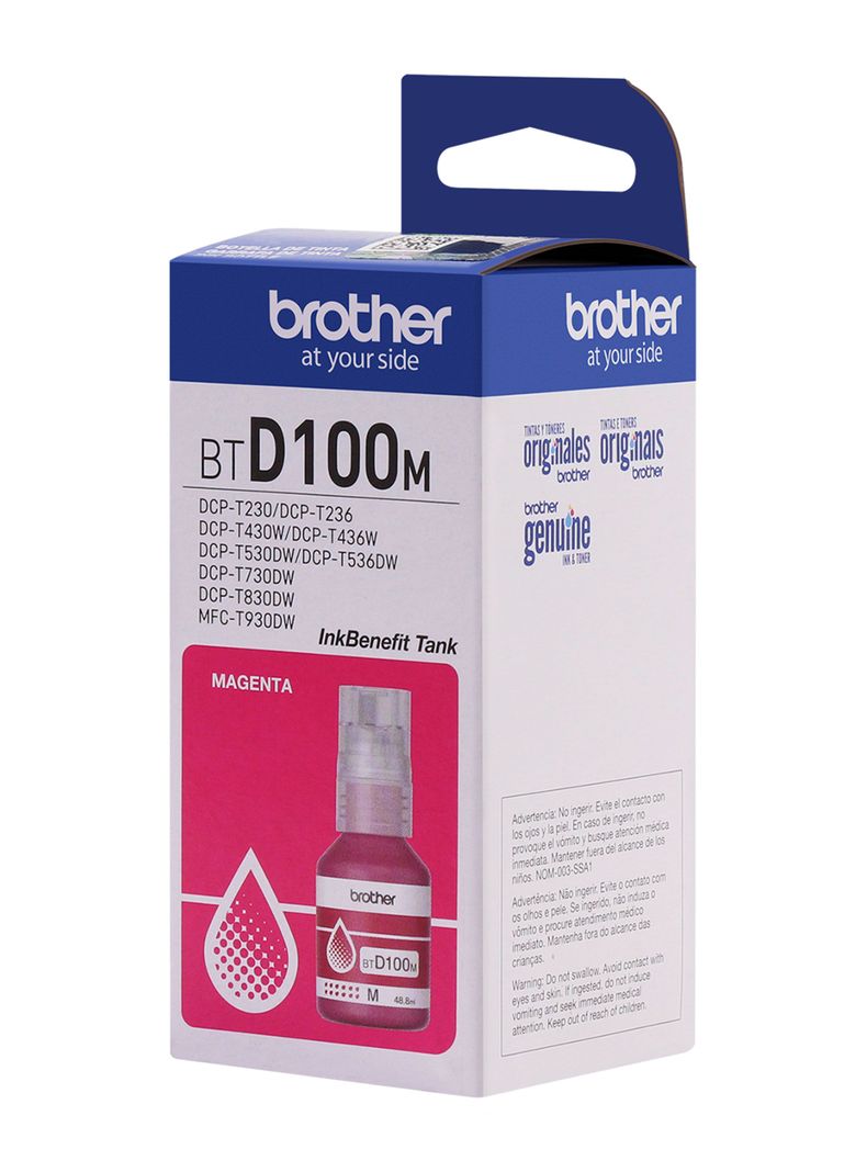 Botella de Tinta BTD100M Magenta-3