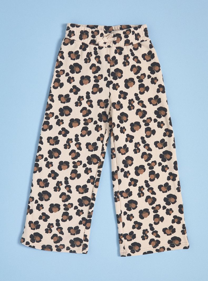 Pantalón Buzo Ancho Estampado-2