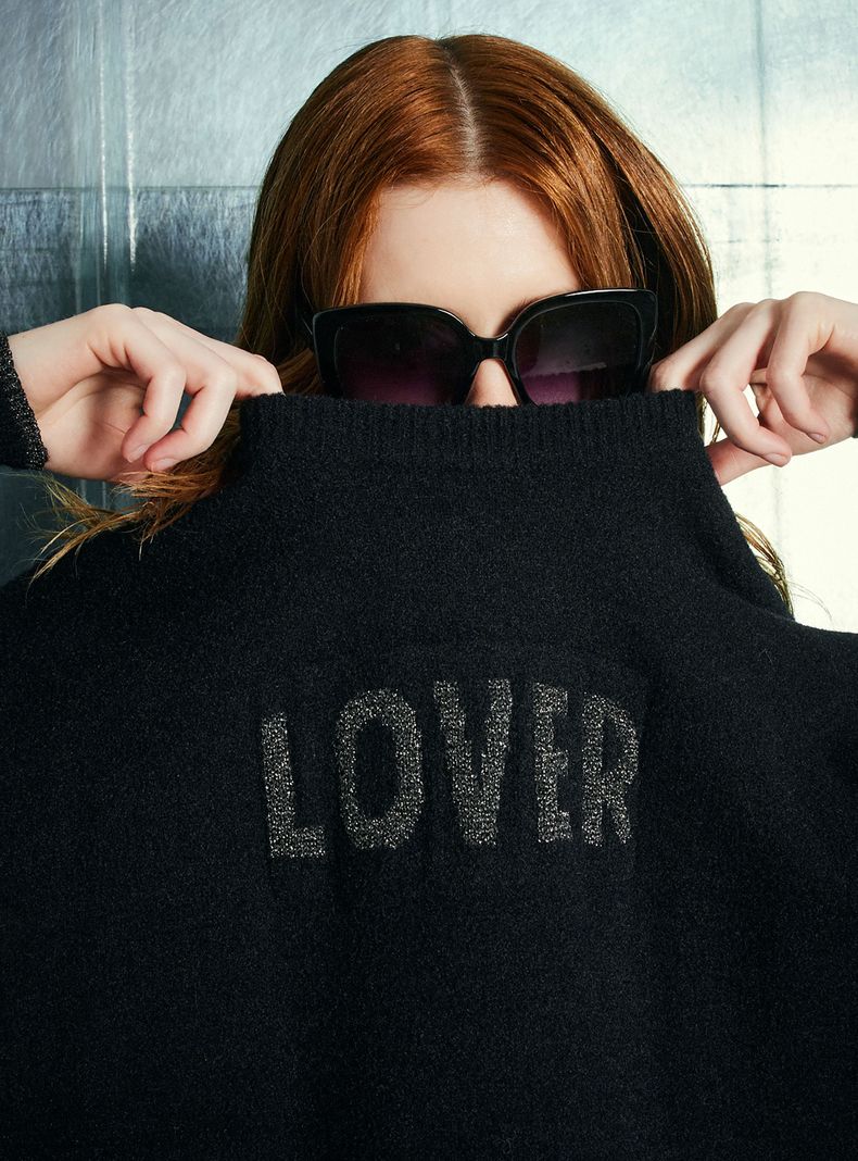 Sweater Texto Frontal Brillante-2